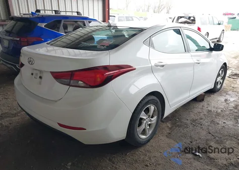 2015 Hyundai Elantra Se z USA, uszkodzony, nr VIN 5NPDH4AE2FH573747